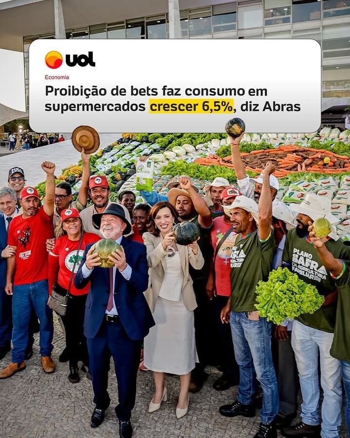 MAIS COMIDA NA MESA, MENOS DINHEIRO NAS BETS!