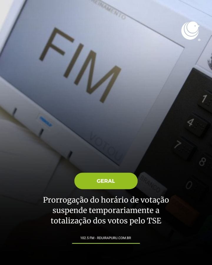 A contagem dos votos do segundo turno das Eleições 2026 foi suspensa temporariamente após uma decisão do ministro Cristi