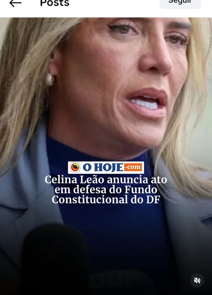Celina Leão marcará ato em defesa do Fundo Constitucional na quarta (21)