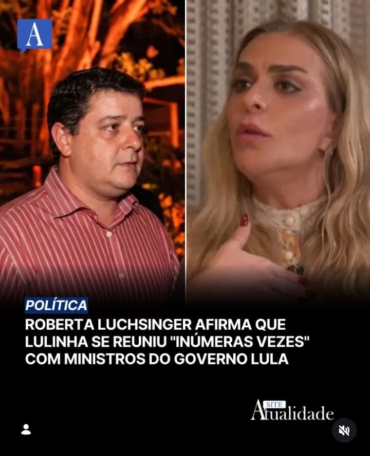 Roberta Luchsinger diz que Lulinha se encontrou “inúmeras vezes” com ministros