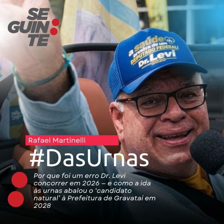 Dr. Levi Melo erra ao disputar deputado e perde caminho para a Prefeitura de Gravataí