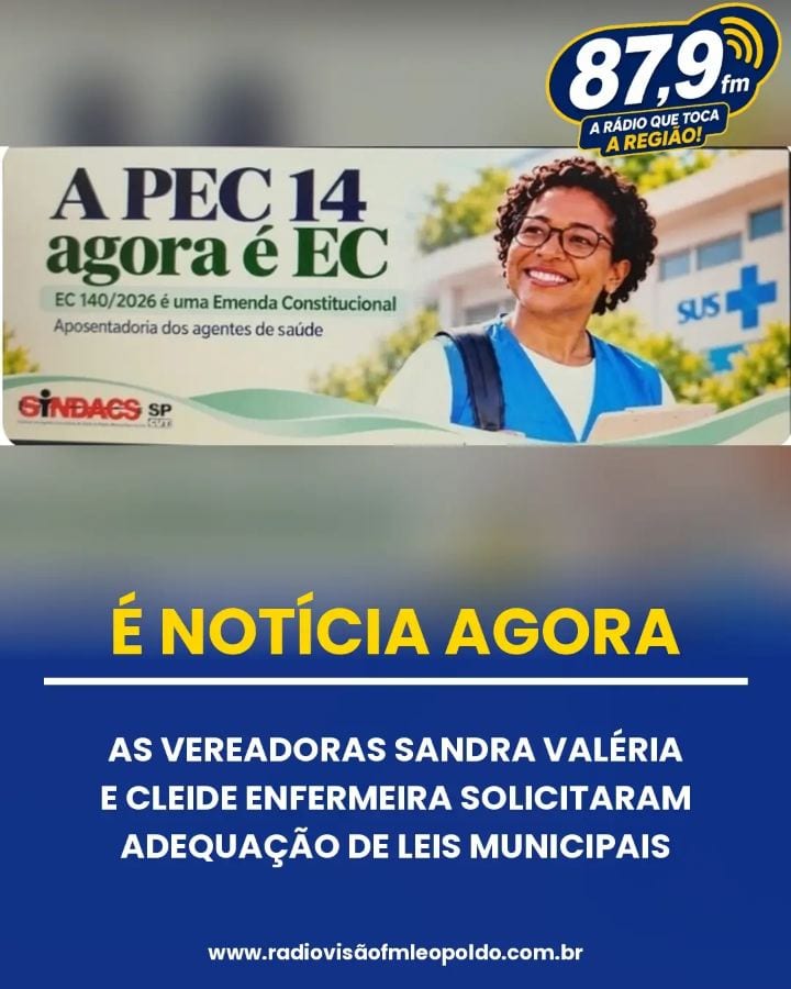 AS VEREADORAS SANDRA VALERIA E CLEIDE ENFERMEIRA SOLICITARAM ADEQUAÇÃO DE LEIS MUNICIPAIS À PEC QUE GARANTIU APOSENTADOR