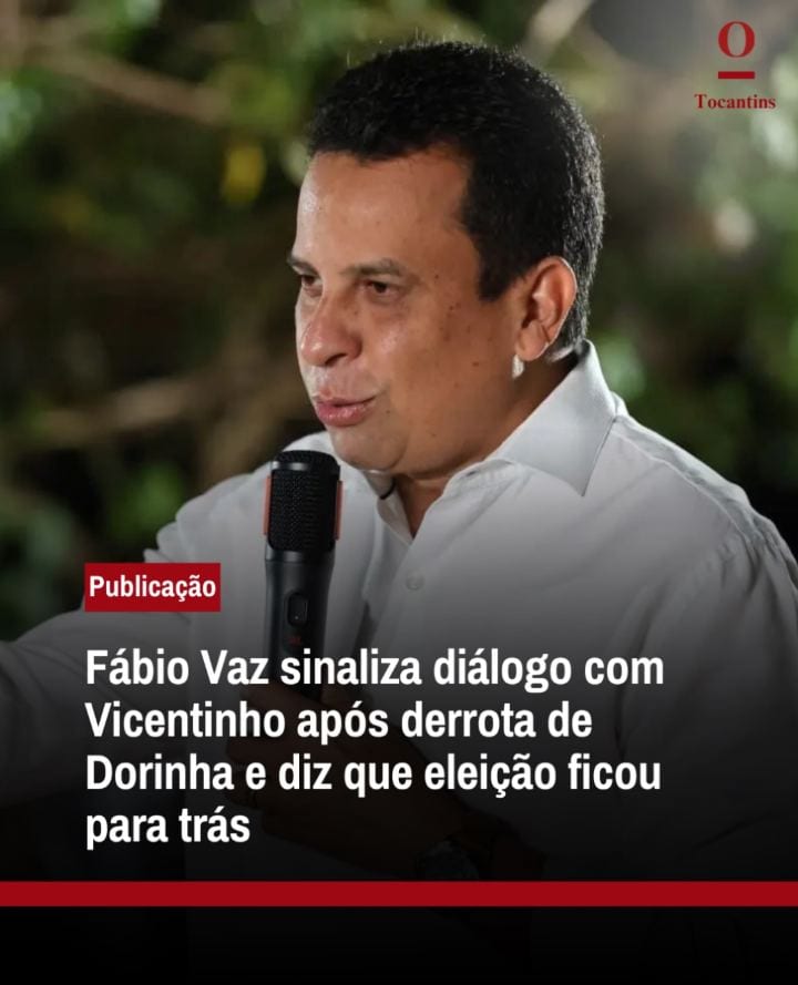 O deputado federal eleito Fábio Vaz (Republicanos) sinalizou nesta segunda-feira, 26, disposição para dialogar com o gov