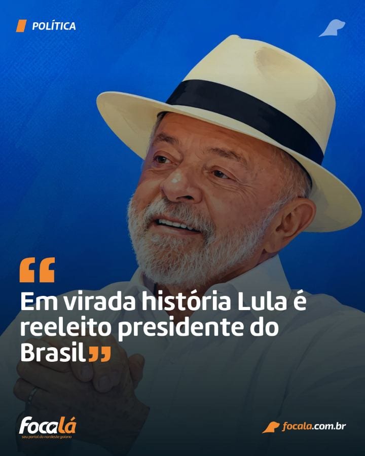 Em virada história Lula é reeleito presidente do Brasil