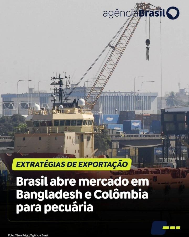 NOVOS MERCADOS | O governo brasileiro concluiu negociações sanitárias que abriram o mercado de Bangladesh para material