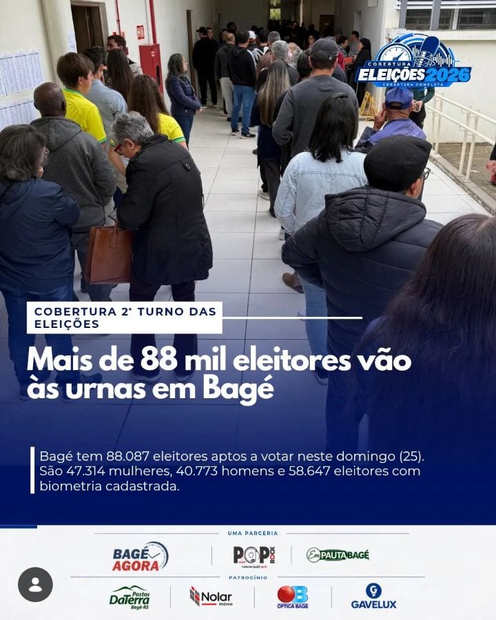 Os brasileiros vão às urnas neste domingo (25) para escolher o presidente da República.