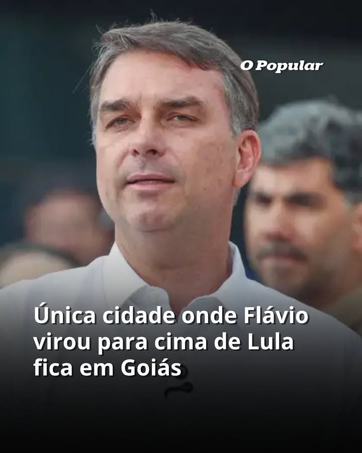 GIRO ▪ A única cidade brasileira onde o senador Flávio Bolsonaro (PL-RJ) conseguiu virar para cima do presidente reeleit