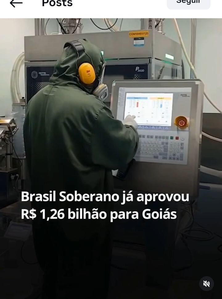 Brasil Soberano já aprovou R$ 1,26 bilhão em crédito para empresas de Goiás