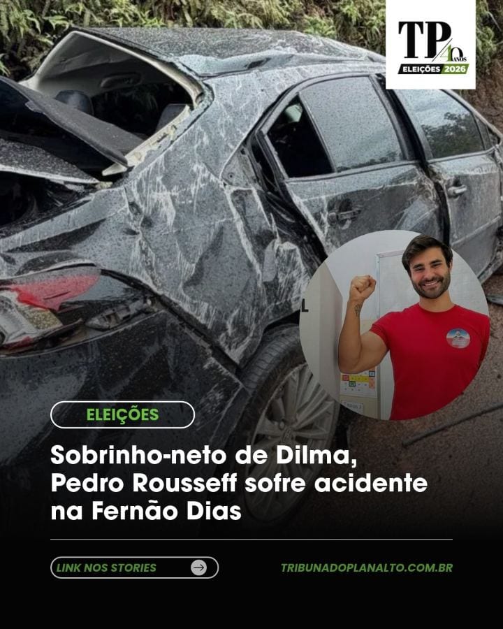 O deputado federal eleito Pedro Rousseff (PT-MG) sofreu um acidente na Rodovia Fernão Dias na tarde deste domingo (25),