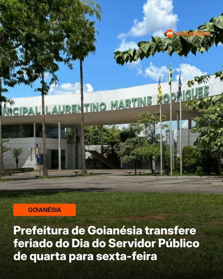 Decreto municipal estabelece o dia 30 de outubro como feriado para a administração pública, com exceção dos serviços ess