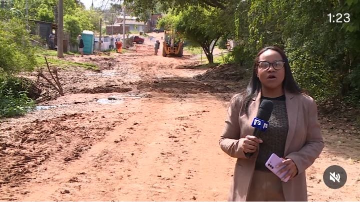 Ampliação de rede em fase final na Arlindo de Freitas Leal || Obra que chegou a ser embargada pela Prefeitura de Cachoei