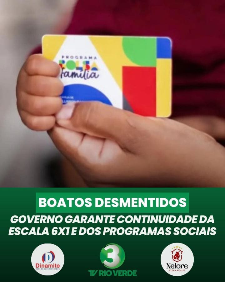 O Governo Federal desmentiu informações falsas que circulam nas redes sociais sobre um suposto recuo no fim da escala 6x