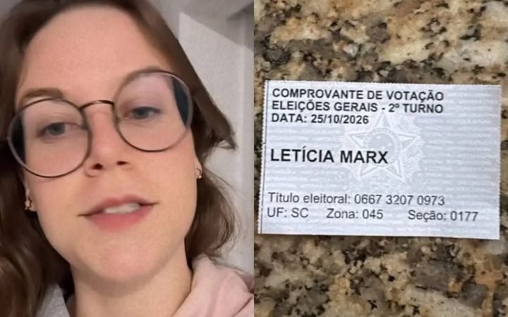 Eleitora de São Miguel do Oeste afirma ter votado nos dois turnos mas aparece como ausente no sistema eleitoral