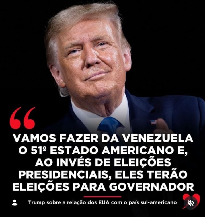 Em declaração nesta terça-feira (27), o presidente dos EUA, Donald Trump, celebrou a aproximação com a Venezuela ao