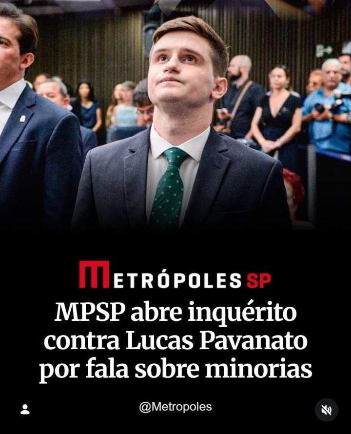O Ministério Público de São Paulo (MPSP) abriu, nesta segunda-feira (26/10), um inquérito para investigar o deputado fed