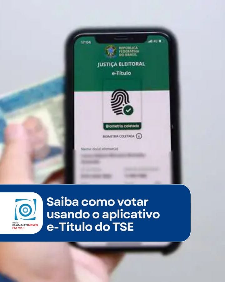 Para exercer o direito ao voto no segundo turno neste domingo (25), os eleitores poderão utilizar o e-Título, a versão d