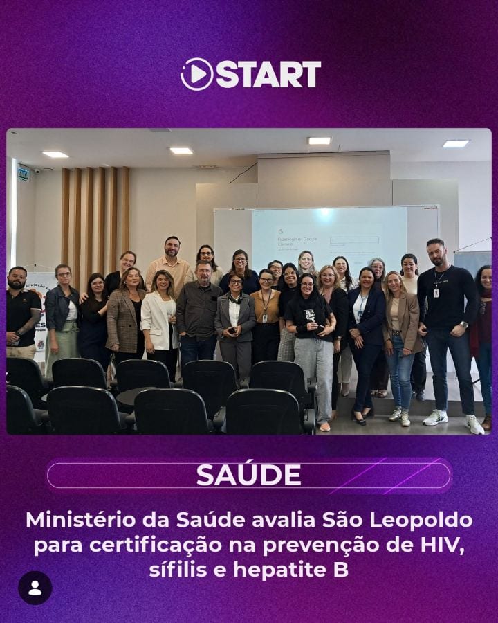 Ministério da Saúde faz visita técnica a São Leopoldo em busca do selo Prata