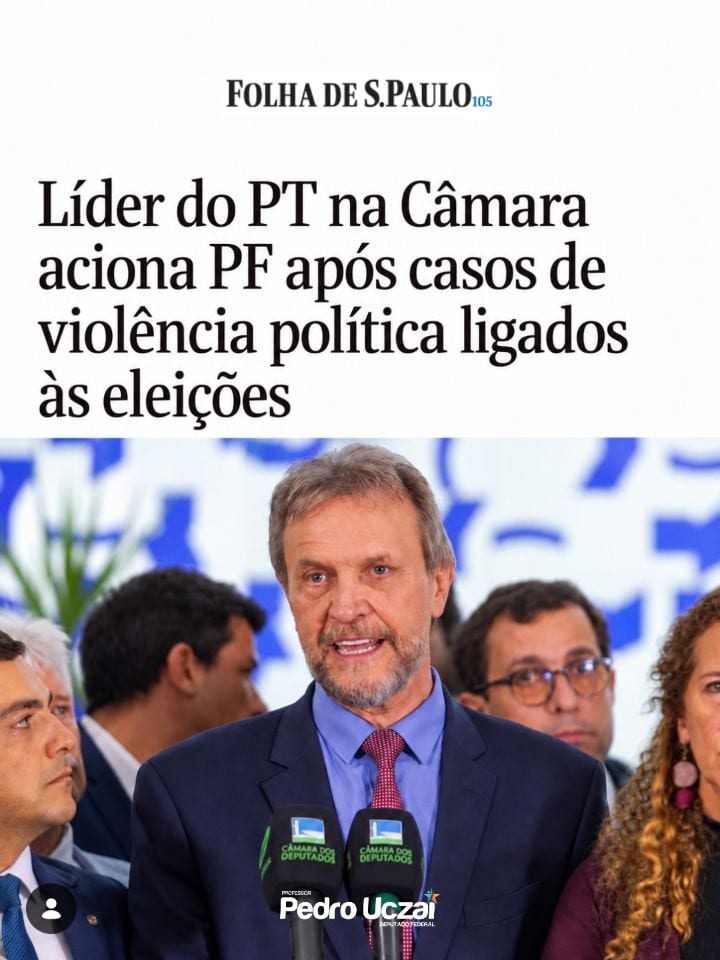 A violência não cabe na democracia!
