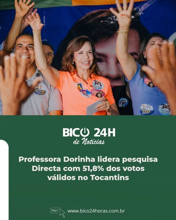 3,6 PONTOS PERCENTUAIS SOBRE VICENTINHO JÚNIOR / A um dia do segundo turno da eleição para governador do Tocantins, a ca