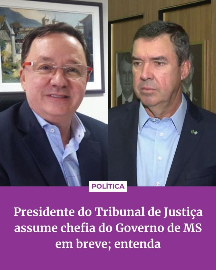 O presidente do Tribunal de Justiça de Mato Grosso do Sul (TJMS), desembargador Dorival Renato Pavan, deve assumir a che