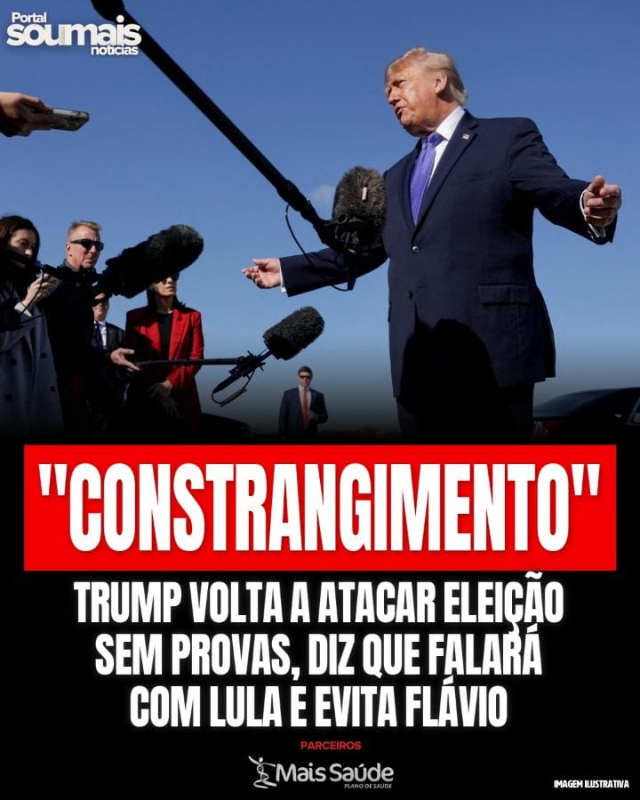 “Achei que a eleição foi um grande constrangimento para o povo brasileiro”, disse o presidente dos EUA nesta quinta (29)