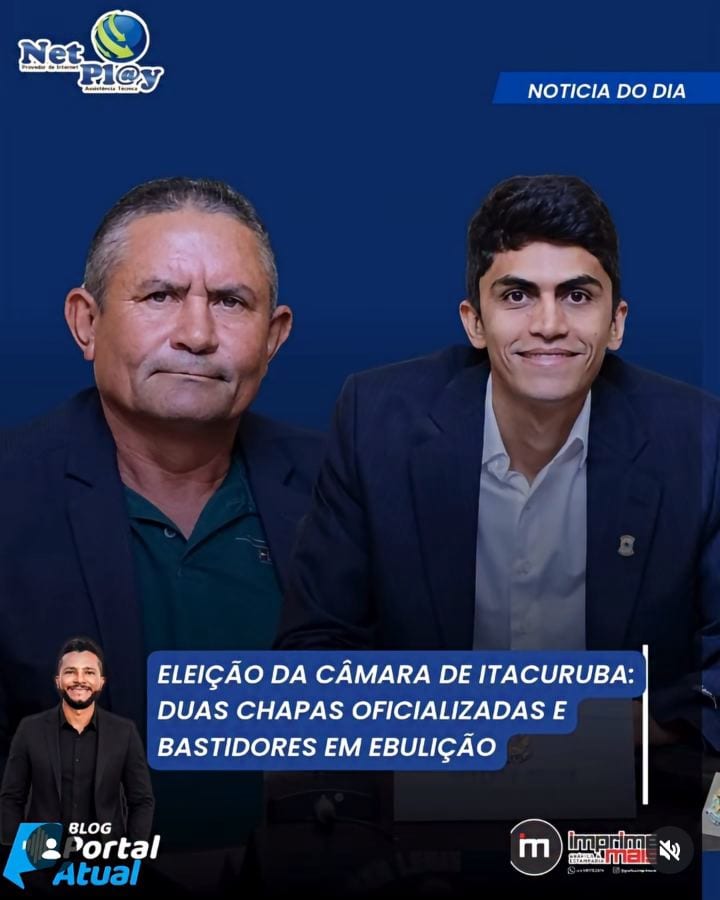 A disputa pela Mesa Diretora da Câmara de Vereadores de Itacuruba para o biênio 2027/2028 promete fortes emoções!