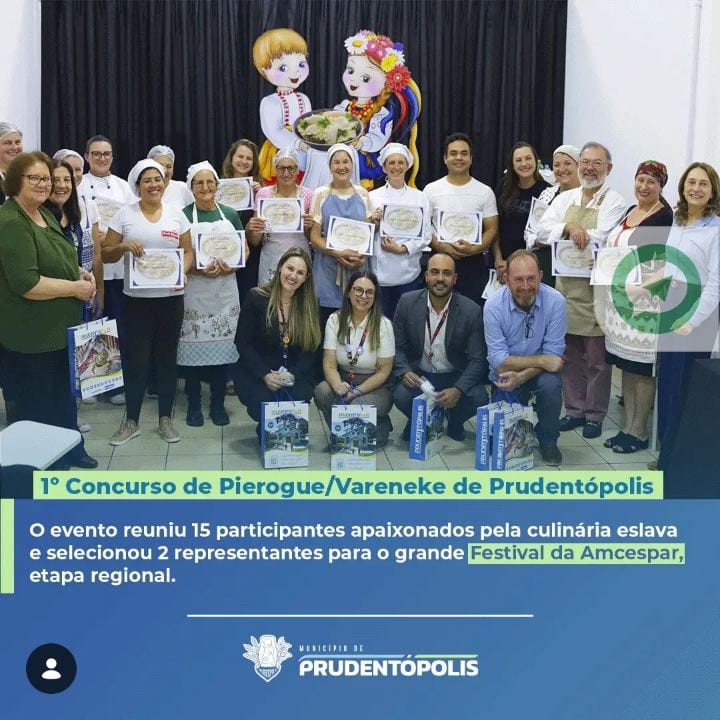 1º Concurso de Pierogue/Vareneke de Prudentópolis celebra a tradição e a gastronomia eslava