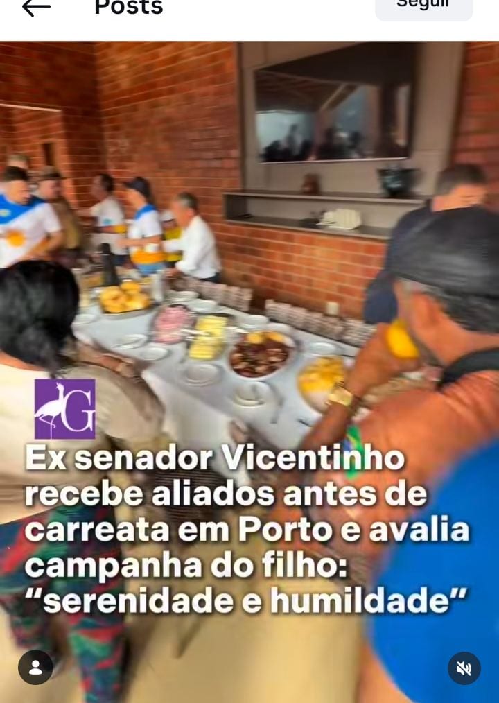 Vicentinho Alves recebe aliados em Porto Nacional antes de carreata