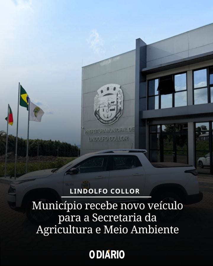 Lindolfo Collor - A Secretaria Municipal da Agricultura e Meio Ambiente de Lindolfo Collor recebeu, no dia 8 de julho, u
