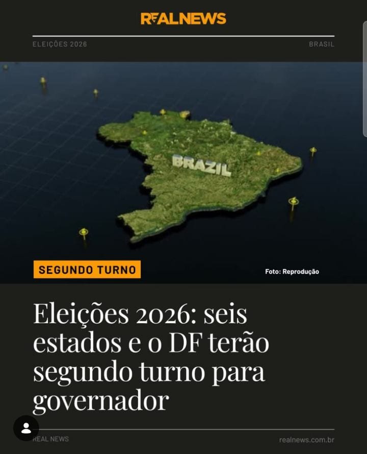 A disputa pelos governos estaduais será decidida em sete unidades da Federação neste domingo (25)