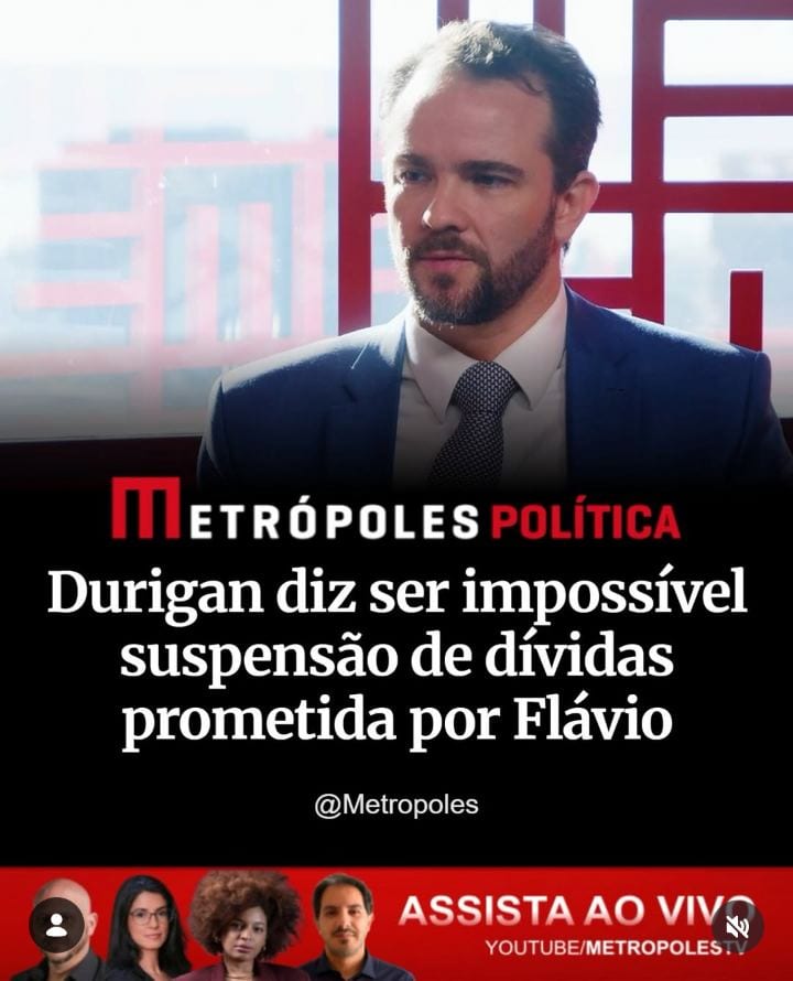 O ministro da Fazenda, Dario Durigan, afirmou, nesta sexta-feira (23/10), “não ser possível” para o senador e candidato