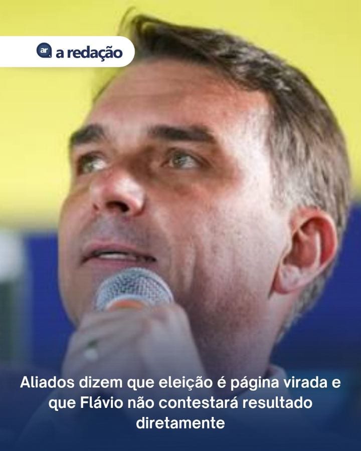 Aliados do senador Flávio Bolsonaro (PL-RJ) tratam a eleição presidencial como página virada e afirmam que o senador não