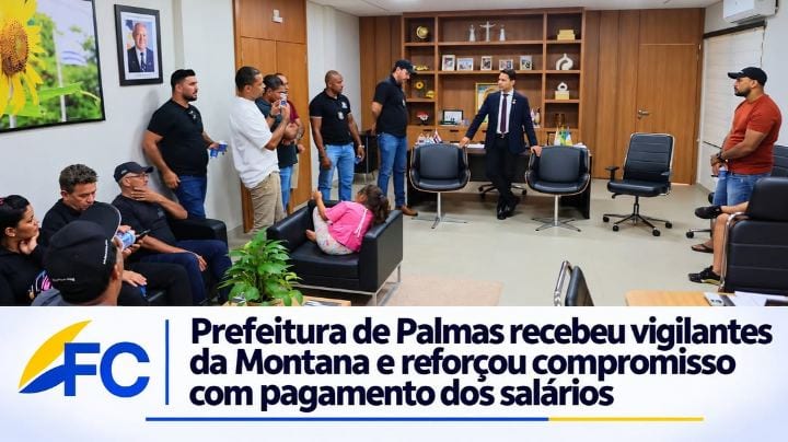 Prefeitura de Palmas reforçou diálogo com vigilantes da Montana e confirmou pagamento à empresa