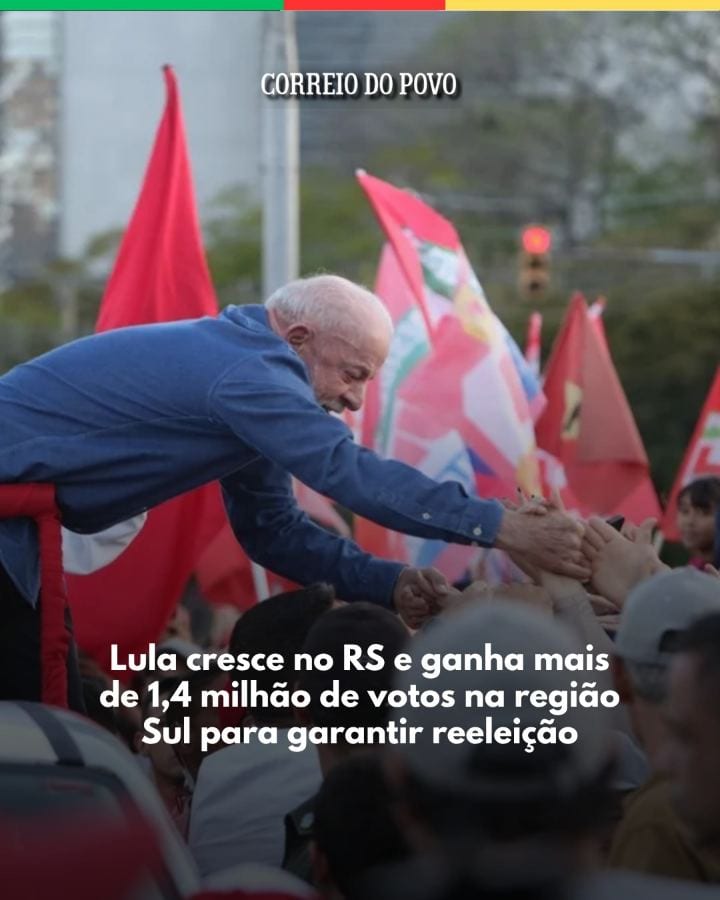 A virada histórica e inédita de Luiz Inácio Lula da Silva (PT) sobre Flávio Bolsonaro (PL) para garantir a reeleição pre