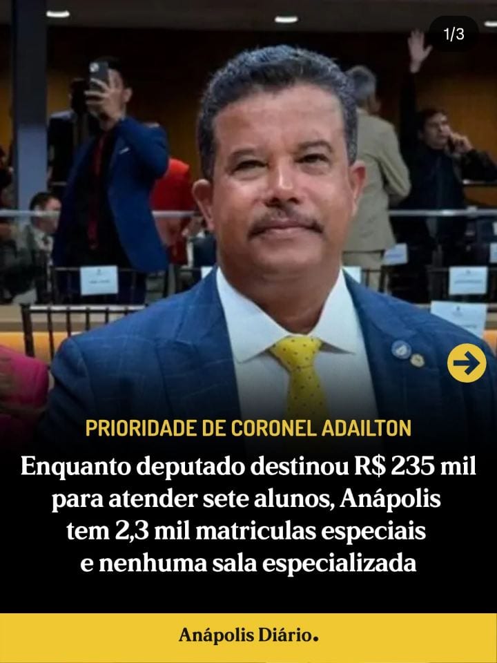 Anápolis não tem salas multissensoriais; rede registra 2.336 matrículas especiais