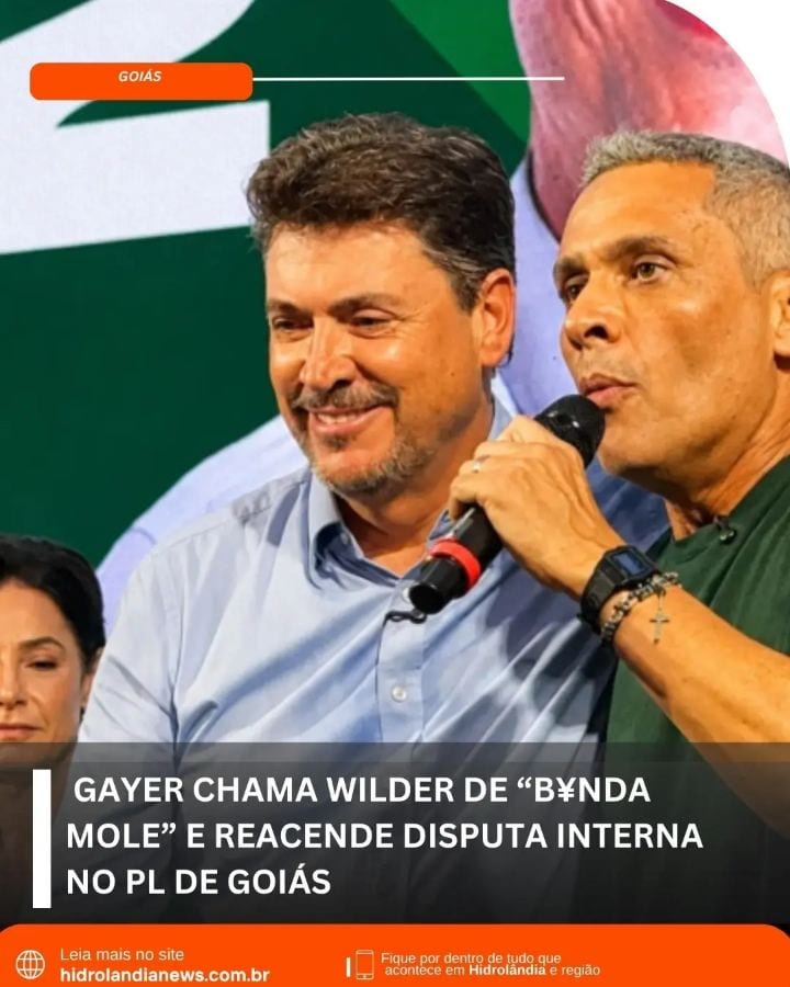 O senador eleito Gustavo Gayer (PL) voltou a atacar publicamente o senador Wilder Morais (PL) nesta segunda-feira, 26, e