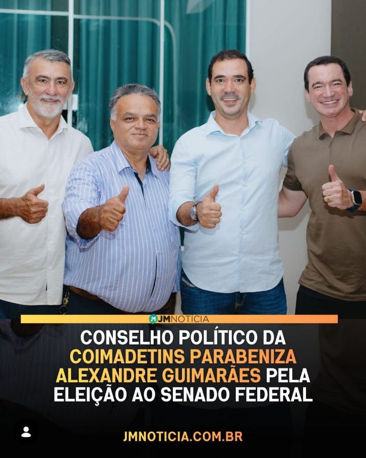 O Conselho Político da Convenção de Igrejas e Ministros das Assembleias de Deus no Tocantins (COIMADETINS) parabenizou A