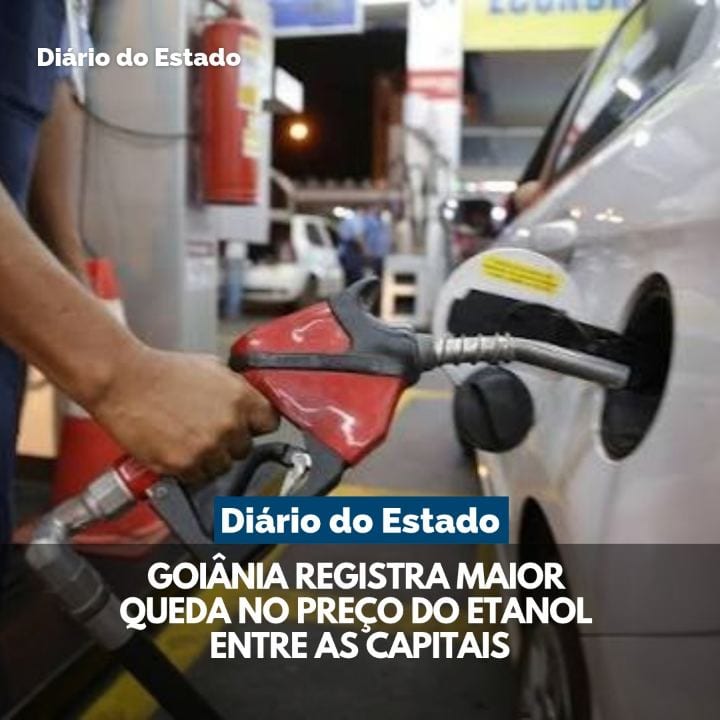 Goiânia teve queda de 9,5% no preço médio do etanol