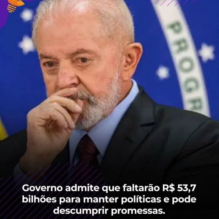 O próprio governo Lula enviou ao Congresso Nacional cálculos que apontam uma falta de R$ 53,7 bilhões entre 2028 e 2030