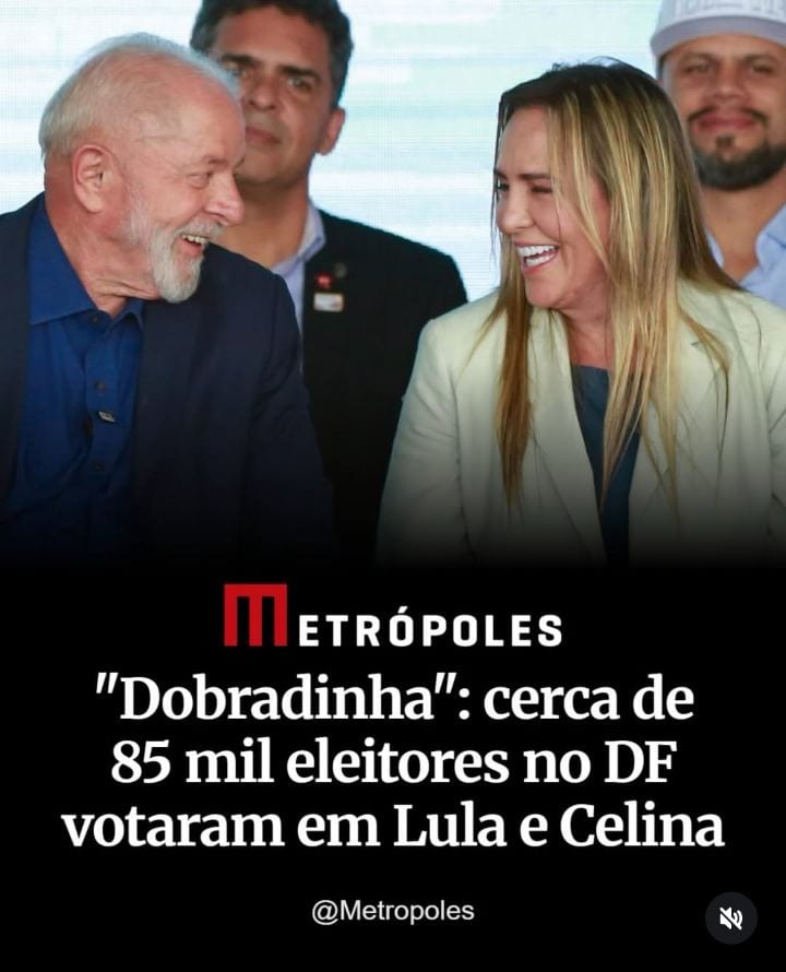Reeleitos, o presidente Luiz Inácio Lula da Silva (PT) e a governadora Celina Leão (PP) receberam 825.224 e 987.142 voto