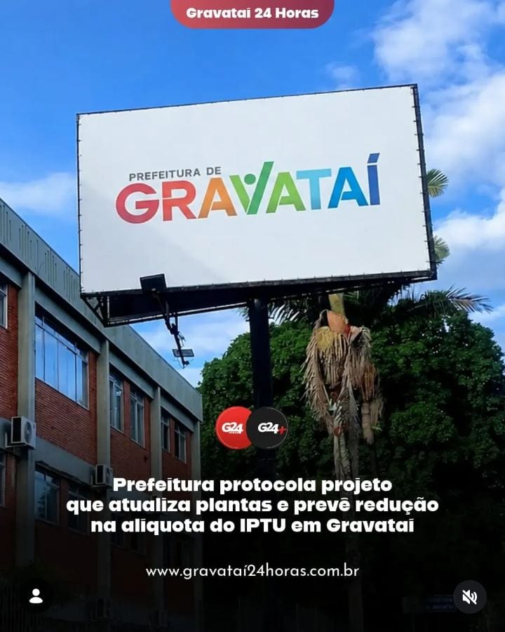 A prefeitura protocolou nesta terça-feira (27), junto à Câmara de Vereadores, o projeto que atualiza a Planta Genérica d