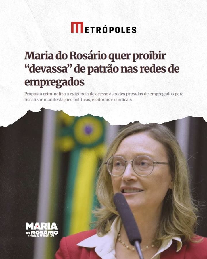 LIBERDADE POLÍTICA TAMBÉM SE DEFENDE NO TRABALHO!