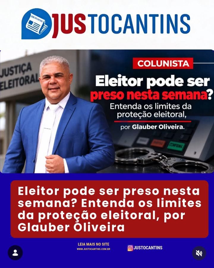 Código Eleitoral limita prisão de eleitor entre 20 e 48 horas pós-votação