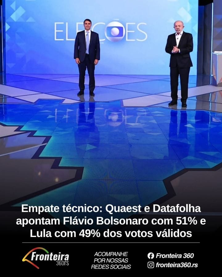 DISPUTA ABERTA | As duas últimas pesquisas presidenciais divulgadas neste sábado (24), na véspera do segundo turno, apre