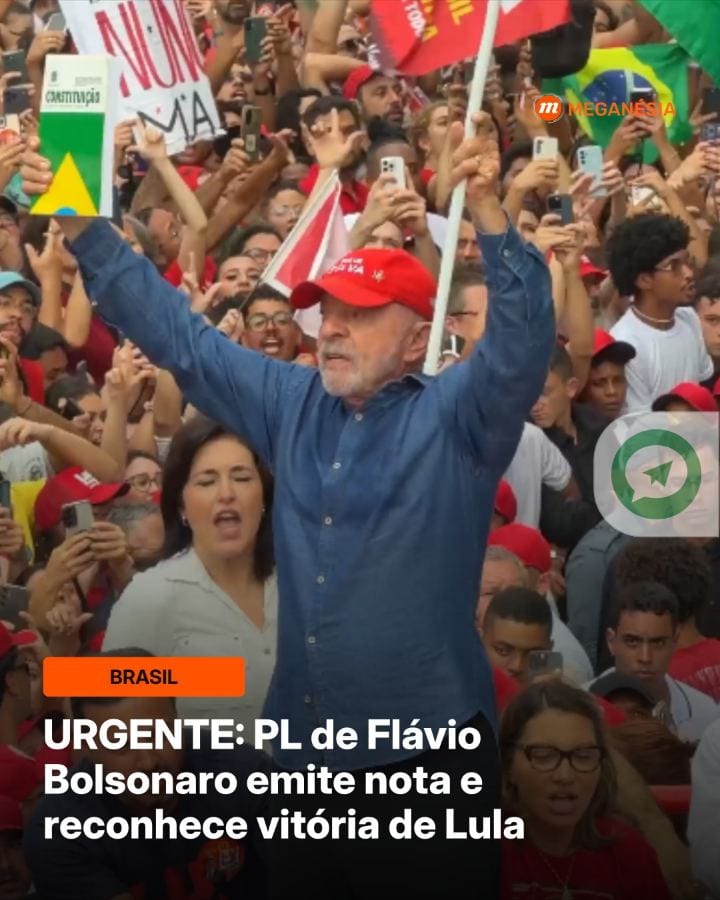 O Partido Liberal (PL), legenda de Flávio Bolsonaro, divulgou nesta segunda-feira (26) uma nota oficial em que reconhece