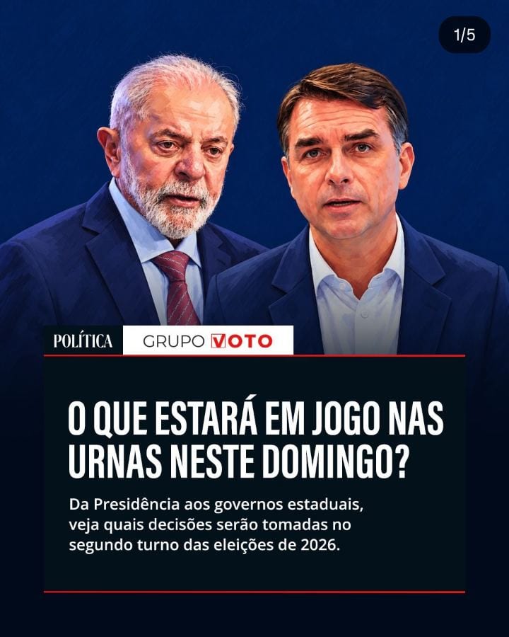 ELEIÇÕES 2026: O que está em jogo no segundo turno?