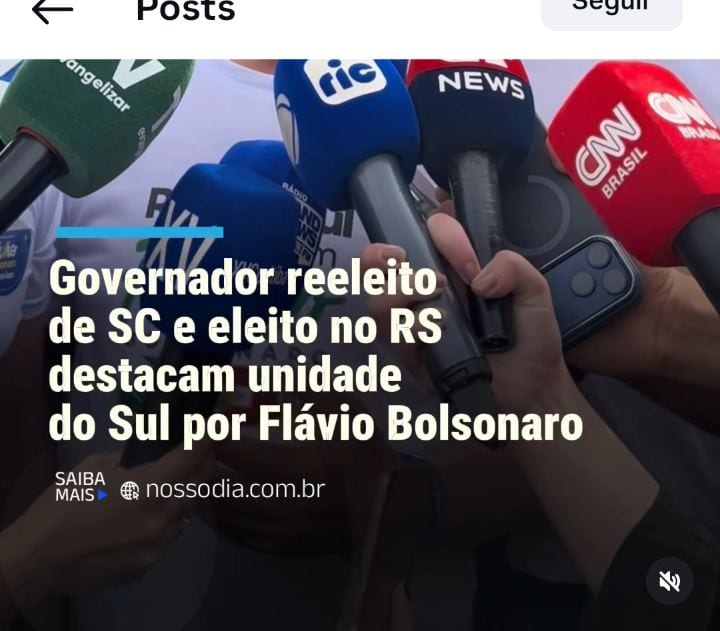 Governadores do Sul declaram apoio a Flávio Bolsonaro em Curitiba