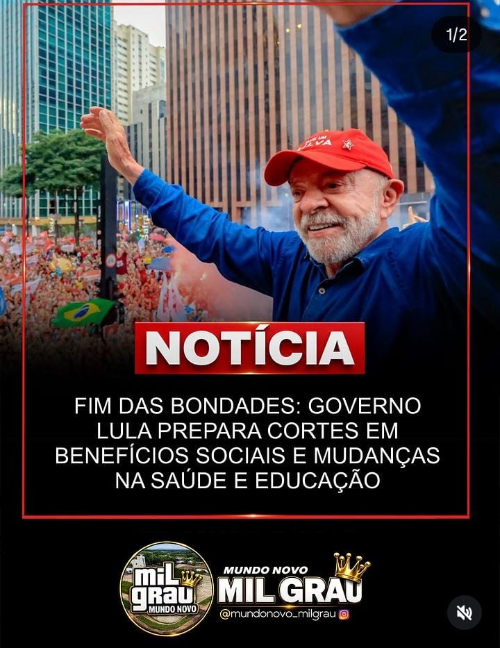 FIM DAS BONANÇAS? GOVERNO LULA ESTUDA PACOTE DE AJUSTE FISCAL QUE PODE AFETAR BENEFÍCIOS SOCIAIS, SAÚDE E EDUCAÇÃO