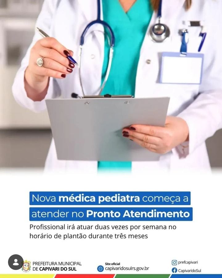 MAIS CUIDADO E ATENÇÃO À SAÚDE DAS NOSSAS CRIANÇAS!
