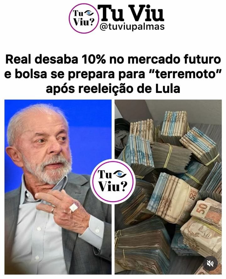 A reeleição de Luiz Inácio Lula da Silva (PT) provocou forte turbulência nos mercados financeiros nesta segunda-feira (2